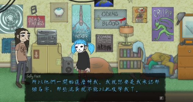 Sally Face 游戏剧情 恐怖 冒险 解谜