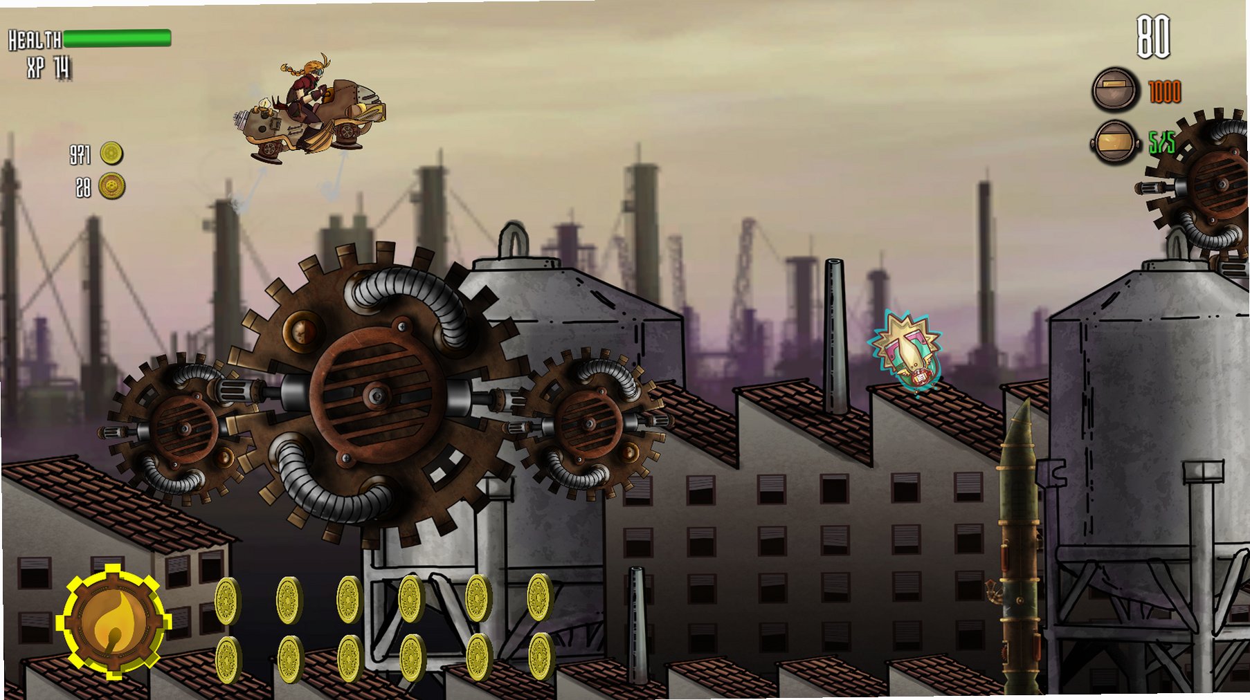 朋克火车跑酷Trainpunk Run截图2