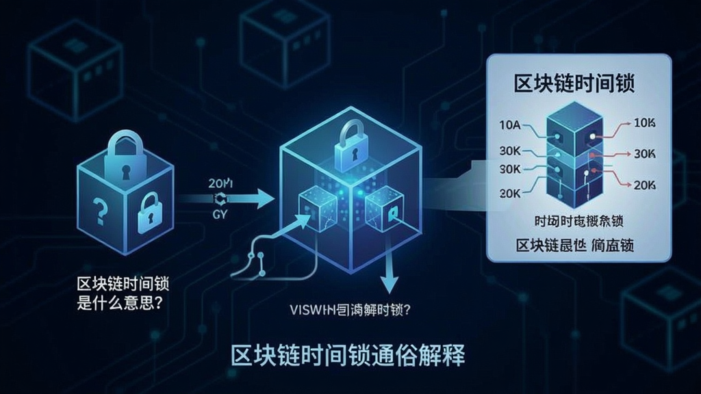 区块链时间锁概念图解,关键词:区块链时间锁是什么意思?区块链时间锁通俗解释