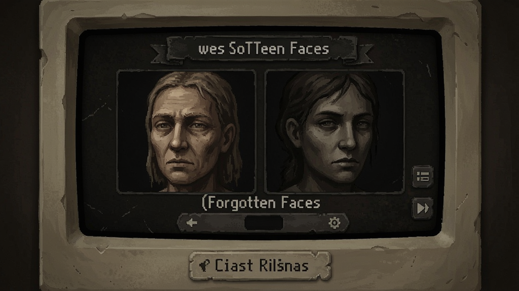 被遗忘的面孔(Forgotten Faces) 操作界面 提示