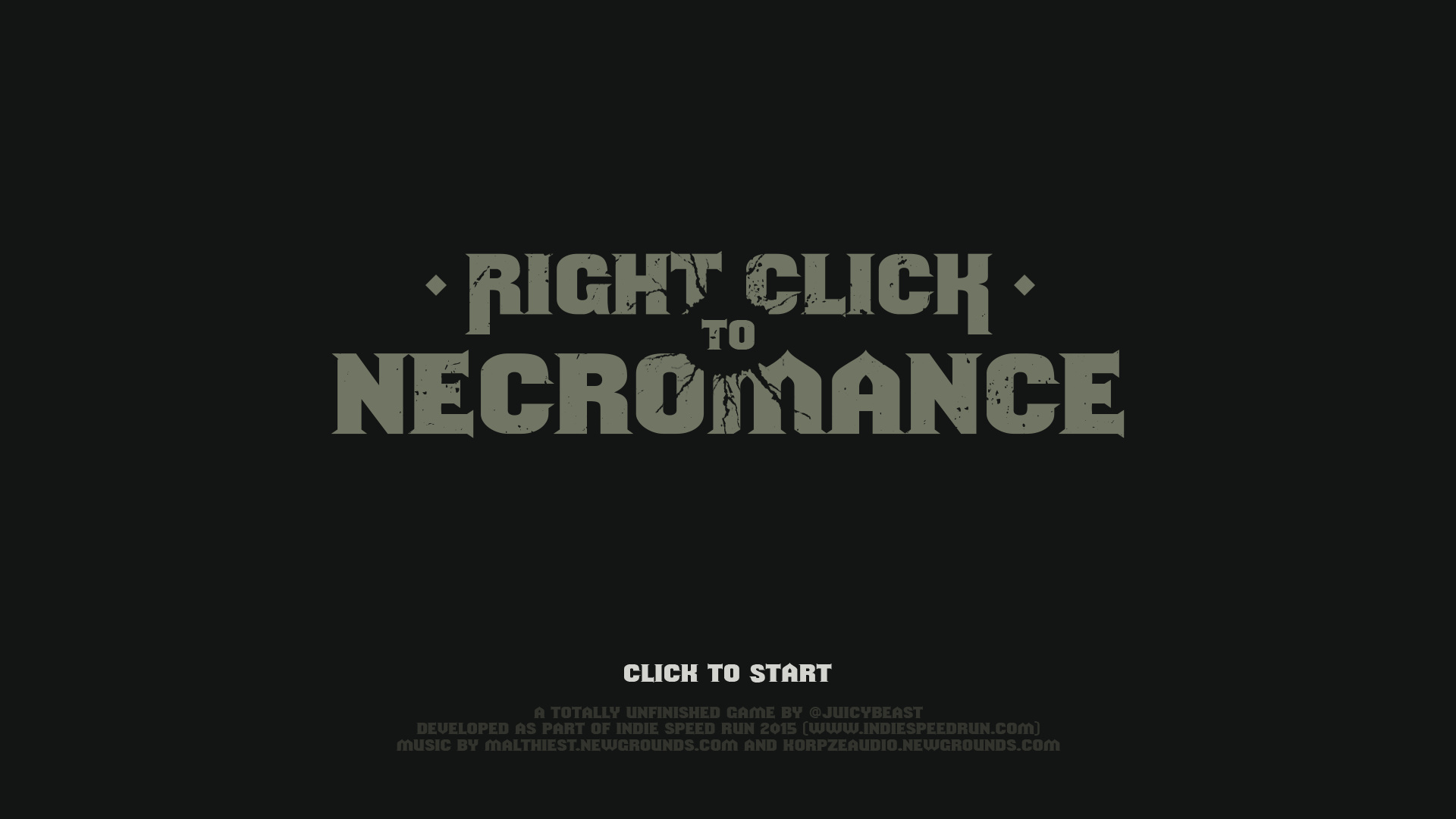 按右键使用死灵法术Right Click To Necromance截图0