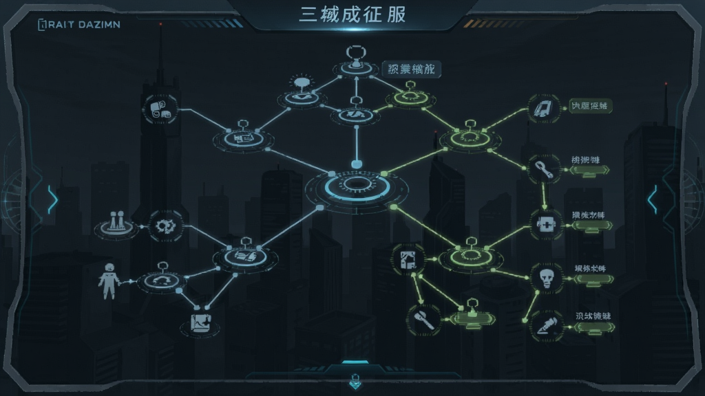 二维征服 建筑界面 科技树