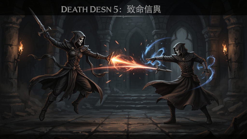 死亡之舞5:致命信笺 战斗连招 技能特效 动作画面