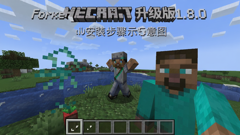 我的世界Forge升级版1.8.0 模组安装步骤示意图