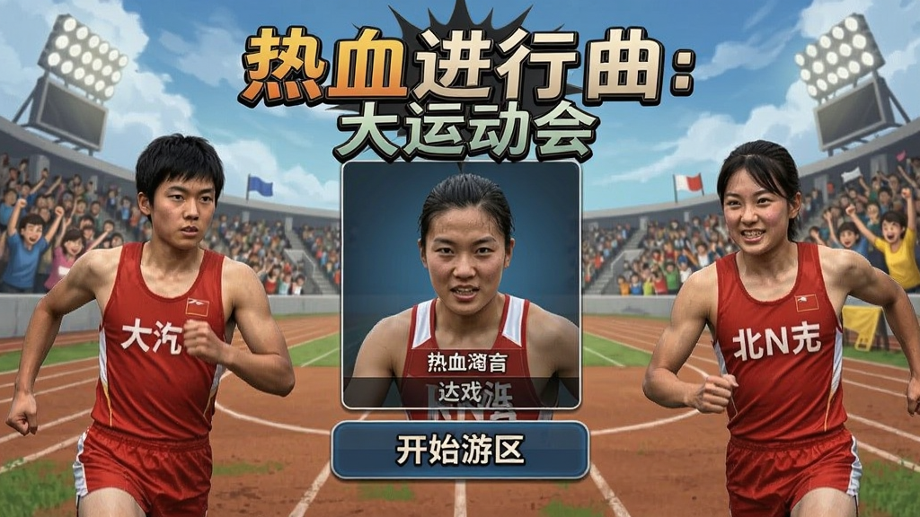 热血进行曲:大运动会 开始游戏选人界面
