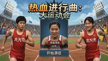 热血进行曲:大运动会 开始游戏选人界面