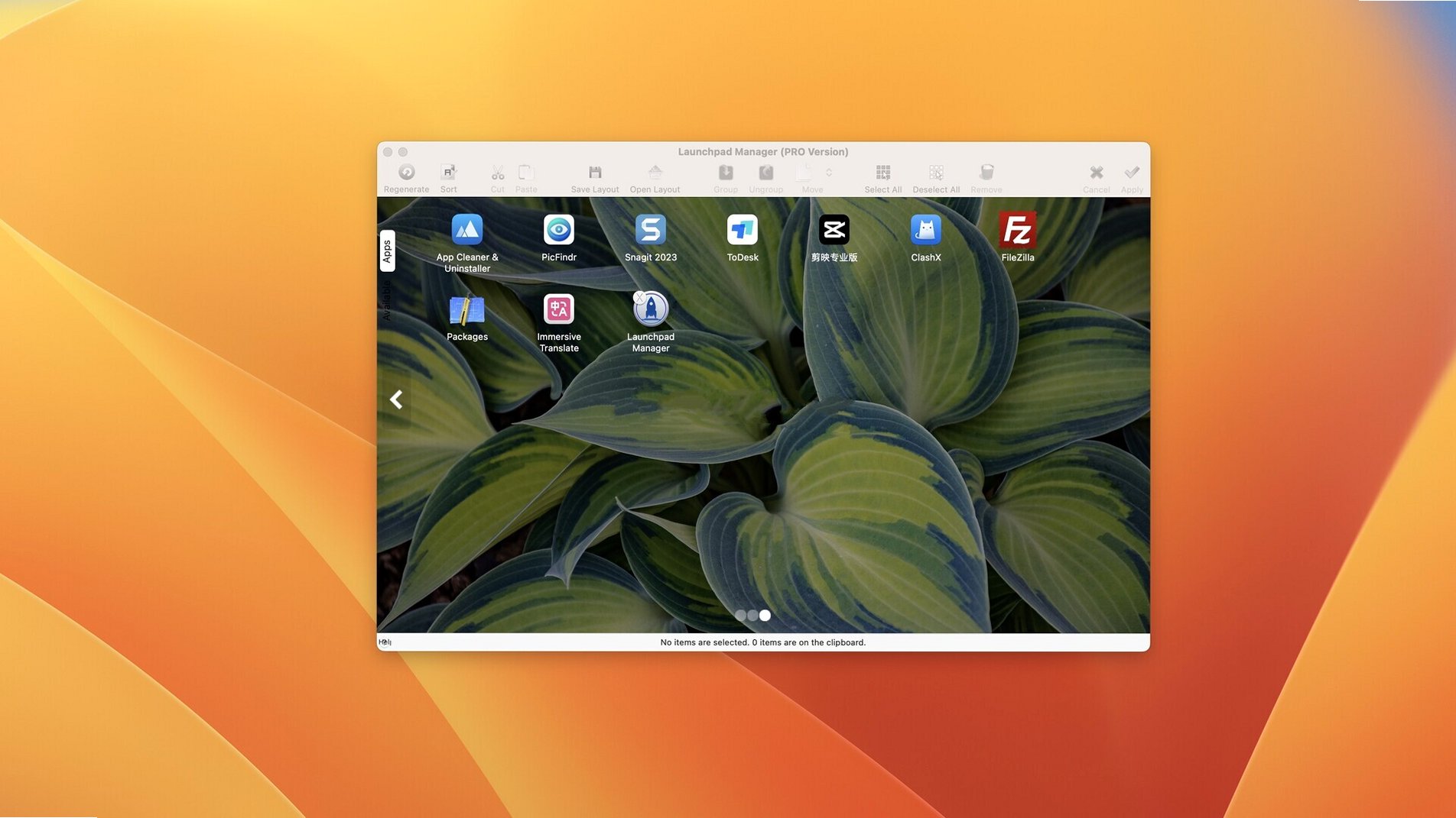 Launchpad Manager for Mac(启动台管理工具)截图3