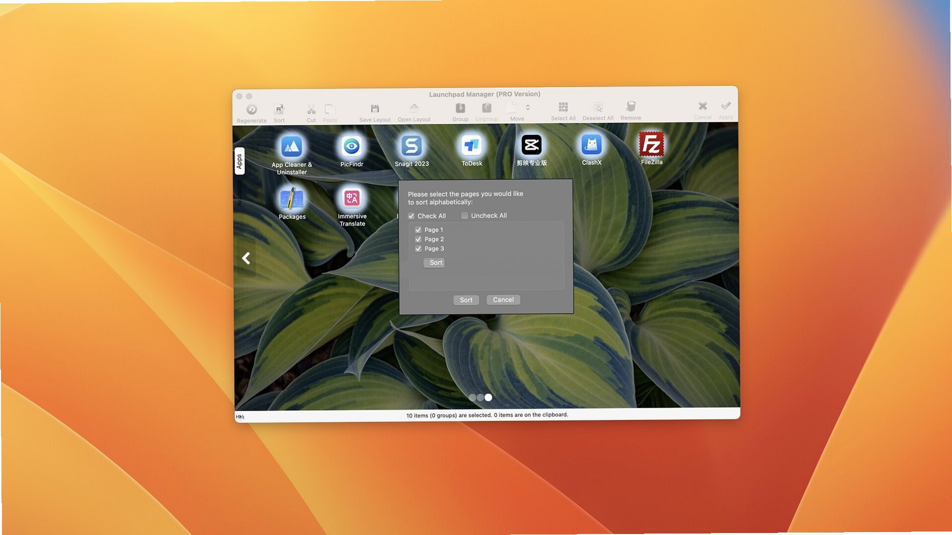 Launchpad Manager for Mac(启动台管理工具)截图2