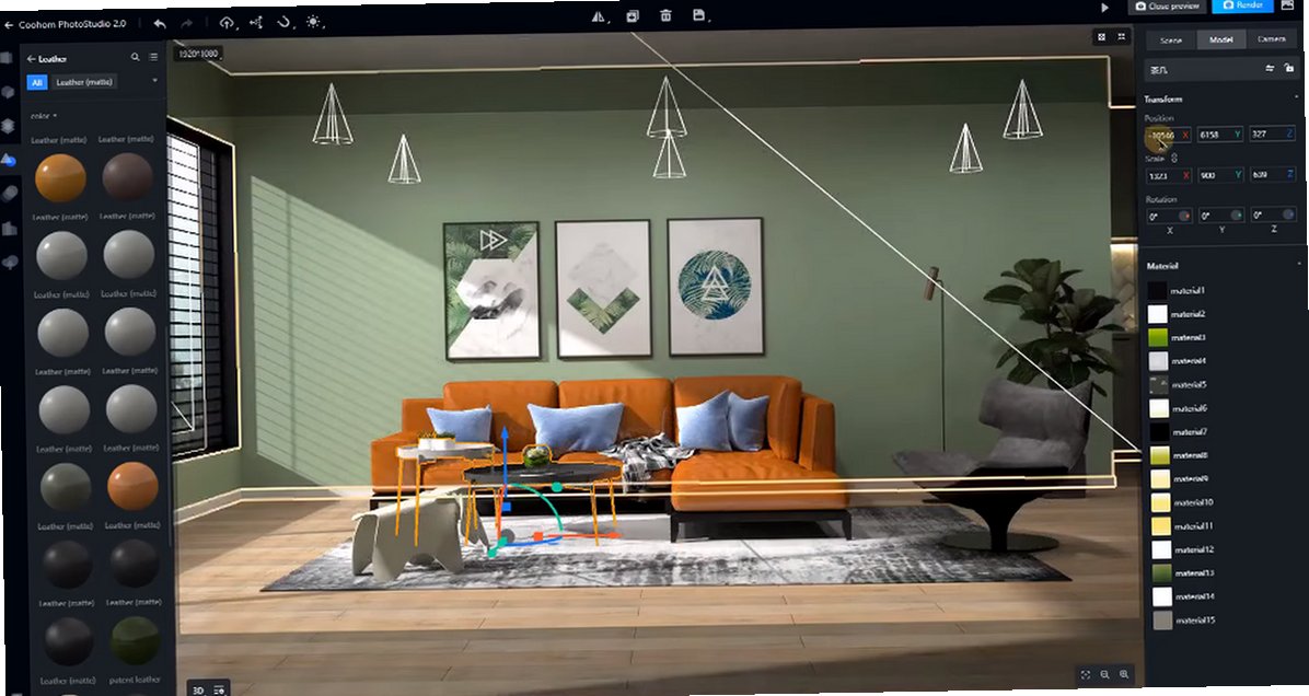 Coohom Mac版(酷家乐国际版)云端3D室内家居设计渲染工具截图2