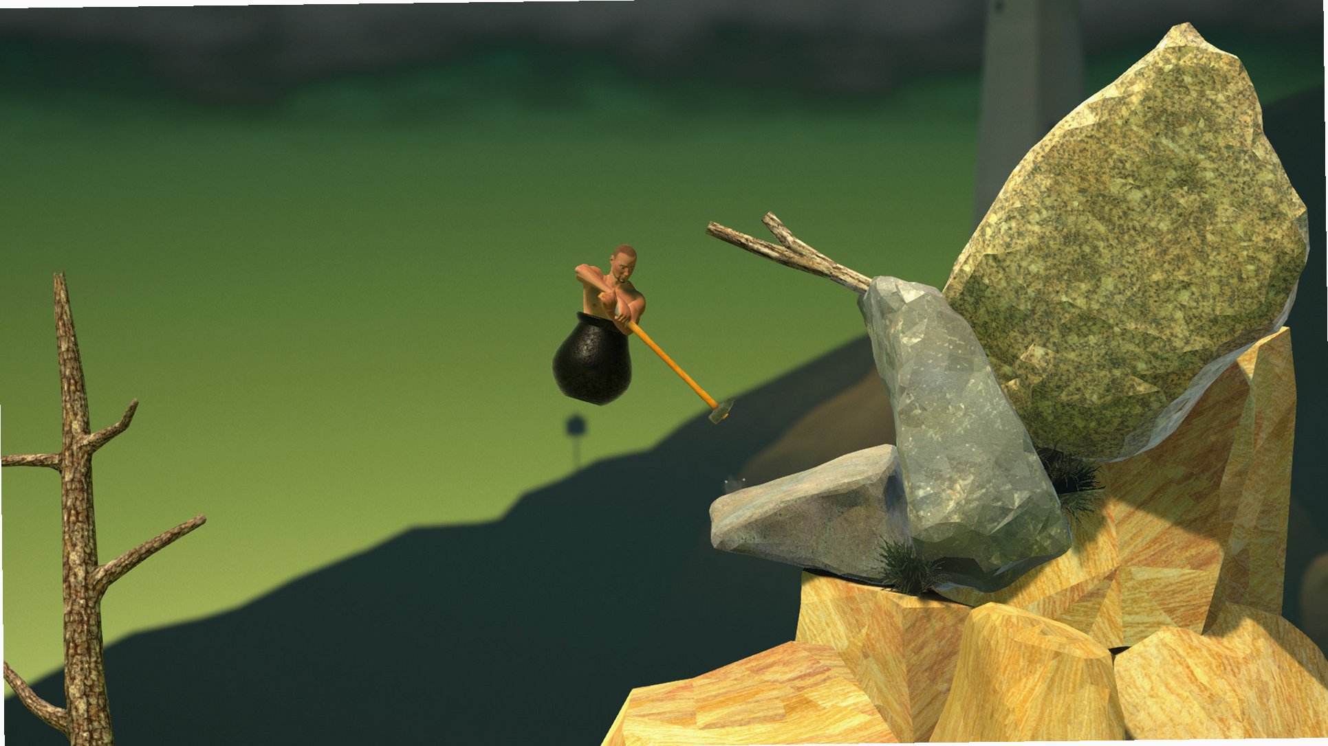 Getting Over It�Ͱ����ظ���һ�𹥿��ѹؾ��������ͼ1