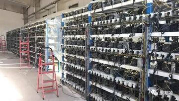 比特币矿场实拍,比特币消耗能源是什么意思