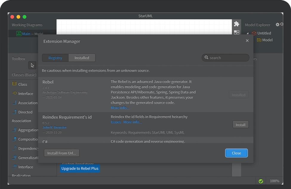 staruml for Mac截图3