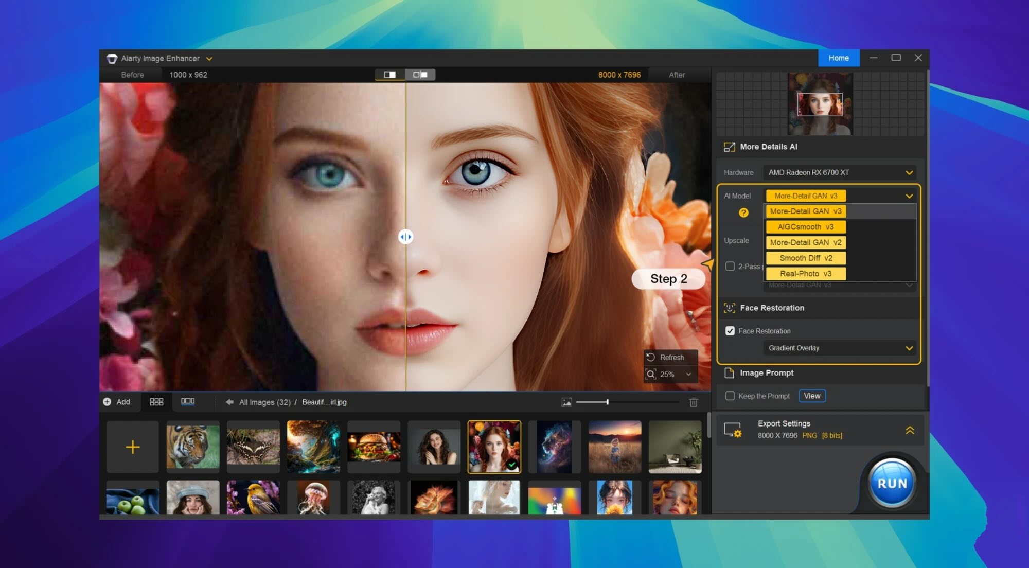 Aiarty Image Enhancer for Mac(图像增强软件)截图2