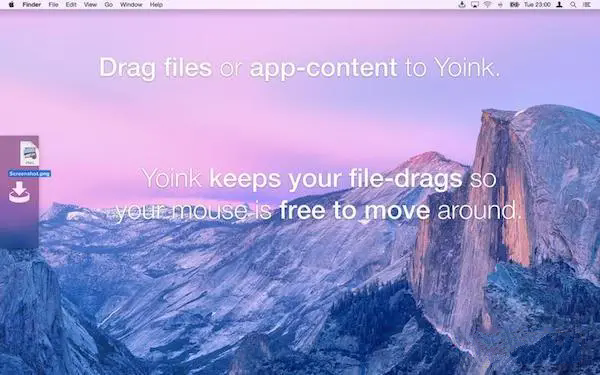 Yoink(文件暂存拖放工具)for Mac官方版截图2