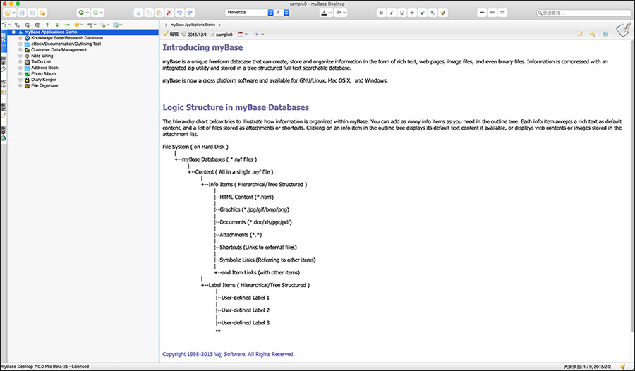 mybase desktop for Mac截图2
