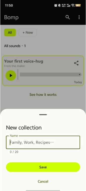 Bomp语音收藏助手app2026.07.1安卓版截图2