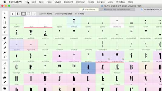 FontLab for Mac电脑版(字体编辑器)截图2