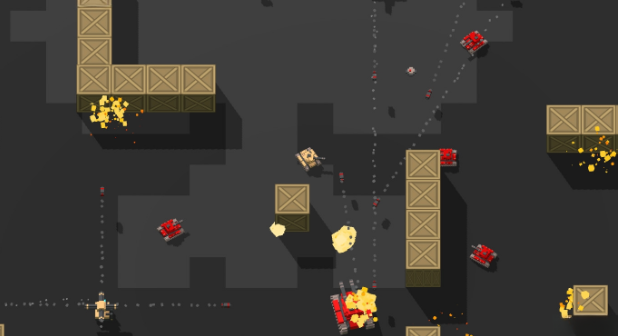 体素坦克(Voxel Tanks)绿色版 体素坦克(Voxel Tanks)绿色版