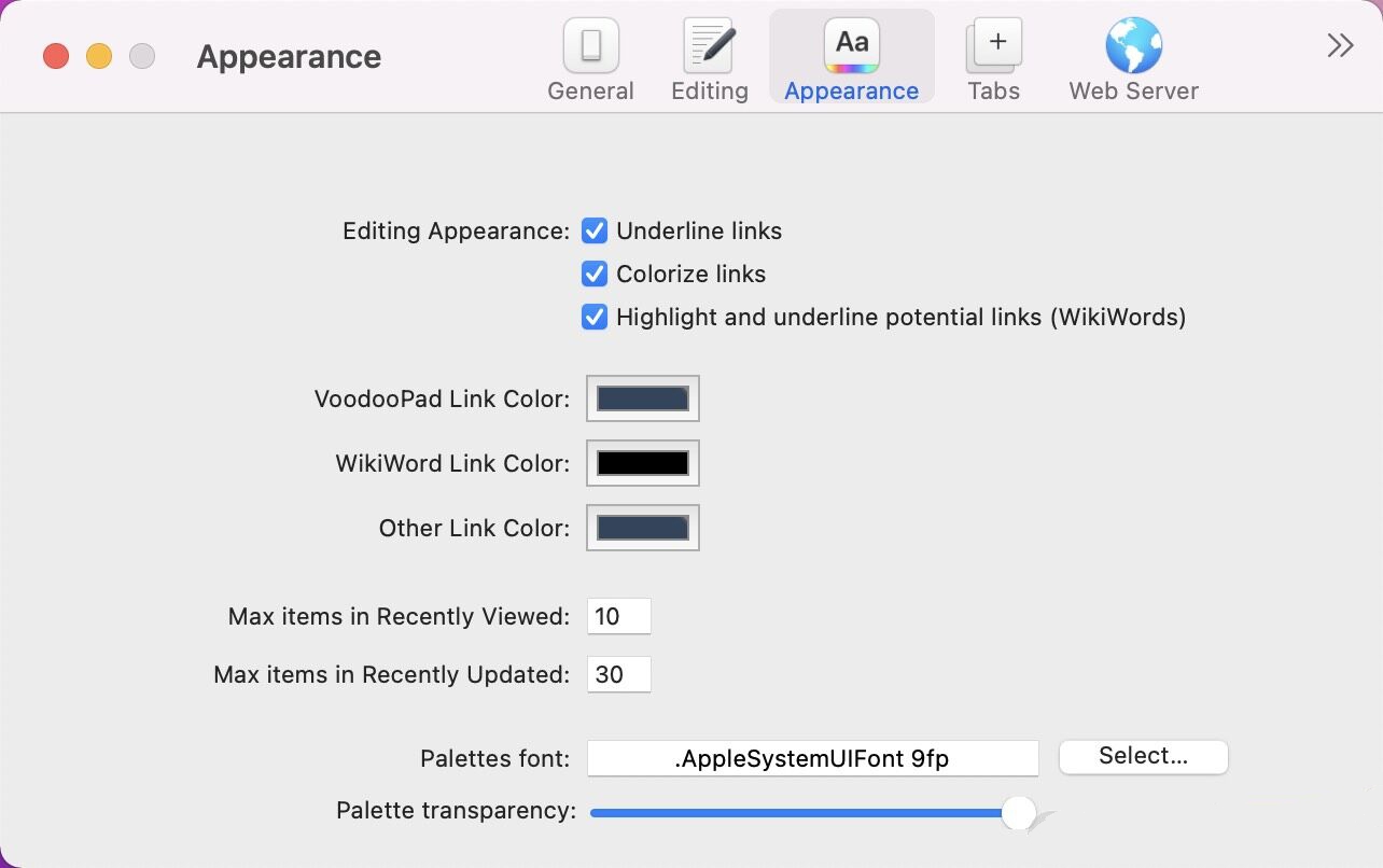 VoodooPad for Mac(记事本软件) VoodooPad for Mac(记事本软件)