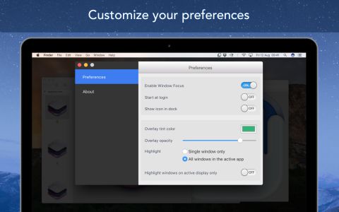 Window Focus for Mac电脑版 Window Focus for Mac电脑版