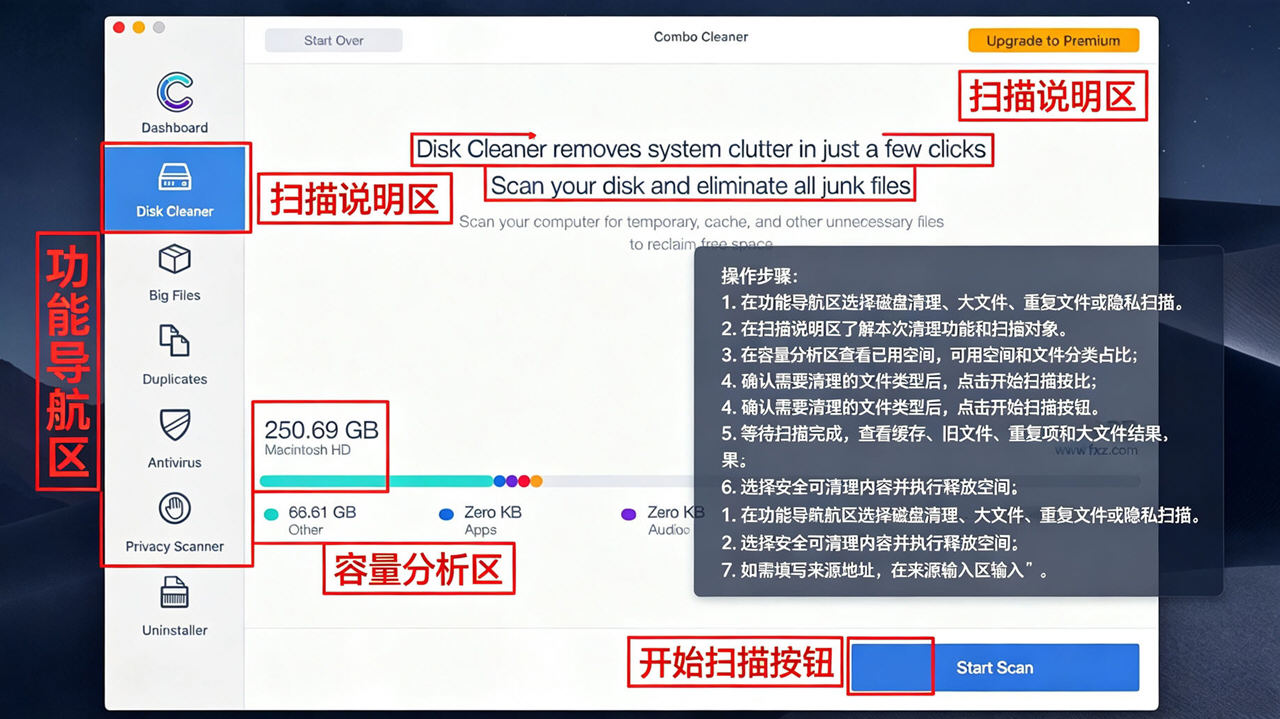 Combo Cleaner for Mac(杀毒系统优化工具) 鍥剧墖缂栬緫鏍囨敞鎿嶄綔10.jpg