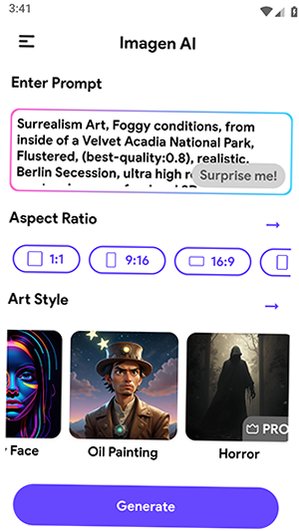 Imagen AI谷歌文生图模型官方版1.5.0截图2