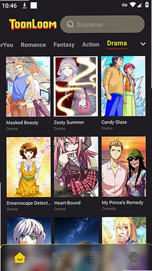 ToonLoomX 移动端webtoon漫画阅读APPv2.1.1截图3