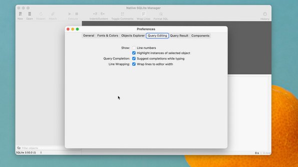 Native SQLite Manager for Mac(数据库工具)截图2