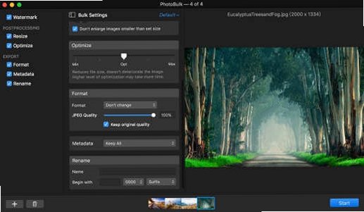 PhotoBulk for Mac(批量图片处理工具)截图2