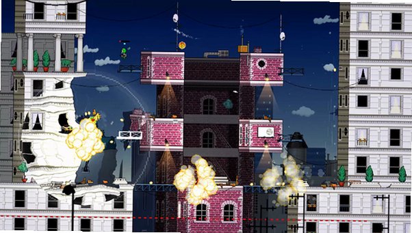 �������ǹս(Super Rocket Shootout)��ͼ0