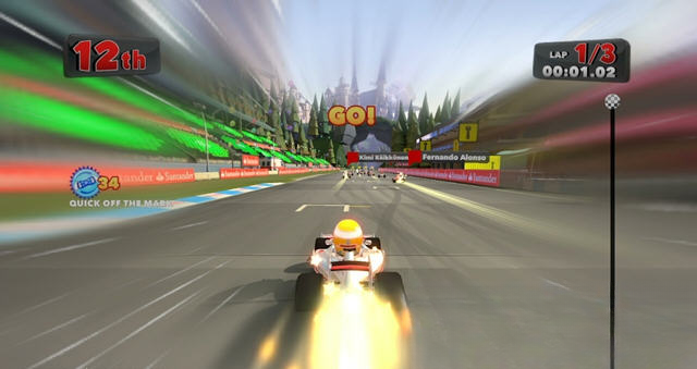 F1赛车明星游戏画面