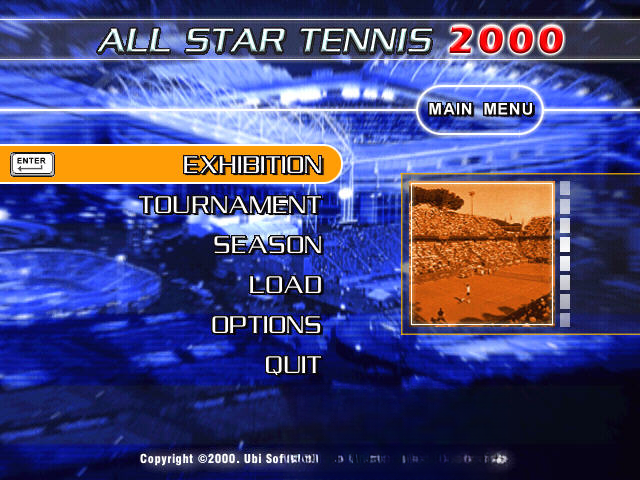 ȫ��������2000All-Star Tennis 2000��ͼ2