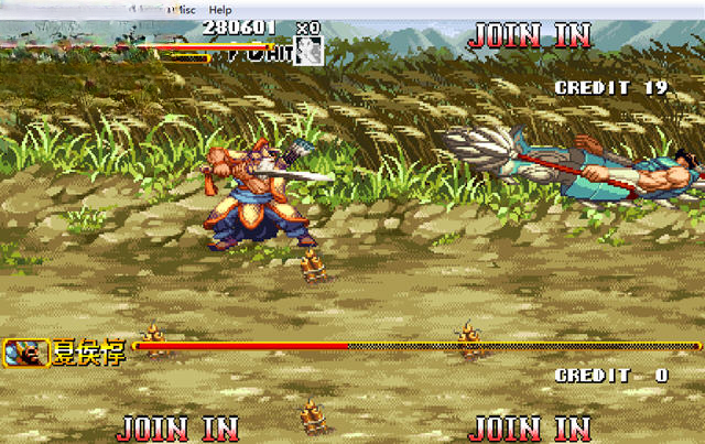 三国战记2FBA模拟器版战斗画面