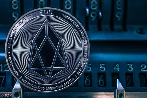 加密货币交易所中柚子币EOS的实时交易界面截图,清晰显示EOS/USDT的当前价格、24小时涨幅和买卖盘口深度,整体界面为深色模式