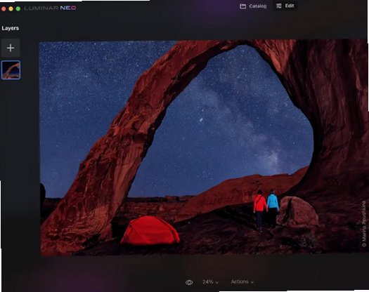 Luminar Neo For Mac AI智能RAW照片编辑软件截图1