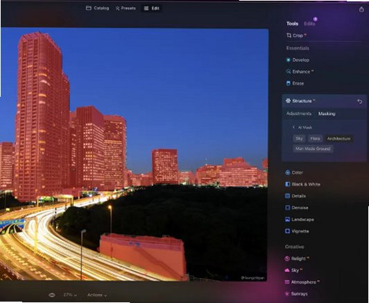 Luminar Neo For Mac AI智能RAW照片编辑软件截图2