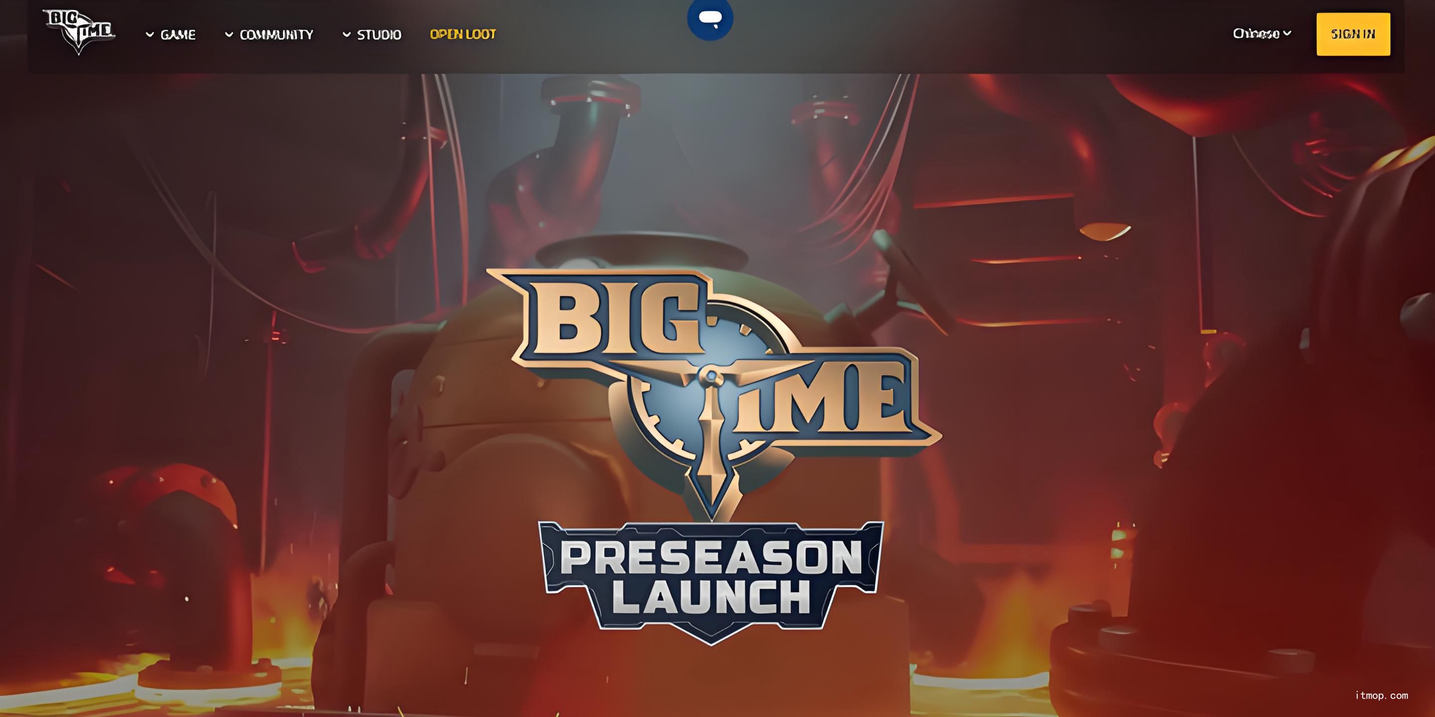 Big Time正版客户端下载与官网防骗提示界面,从“不赚白不赚:链游Big Time上线后”选取的核心关键词Big Time官网