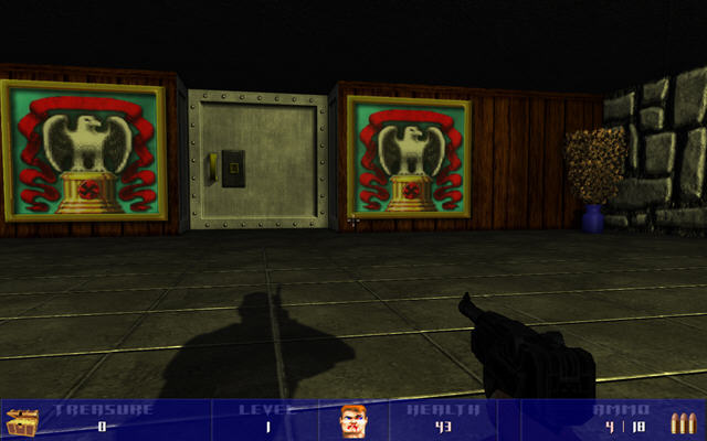 德军总部3D复刻版 Wolfenstein 3D复刻版电脑版截图1