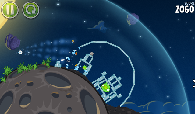 愤怒的小鸟太空版Angry Birds Space截图3