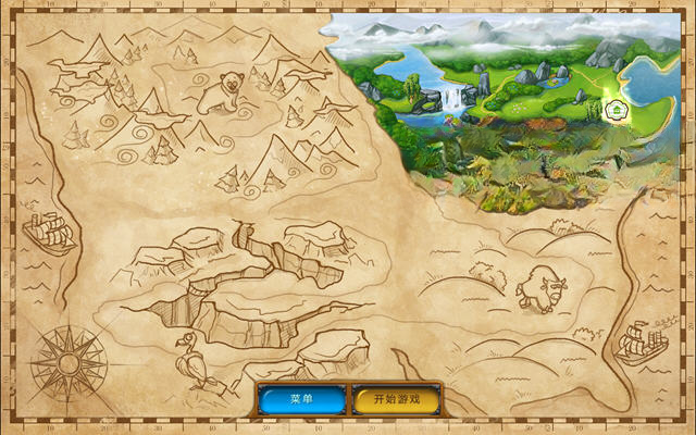 流金岁月西部的出路营地界面