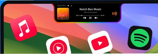 NotchBox Mac版 MacBook刘海灵动岛效率工具截图1