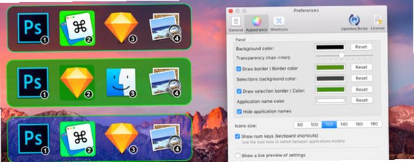 Command‑Tab Plus Mac版 Mac增强应用窗口切换工具截图2