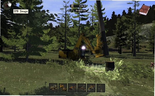 伐木工模拟2011 Woodcutter Simulator 2011截图2