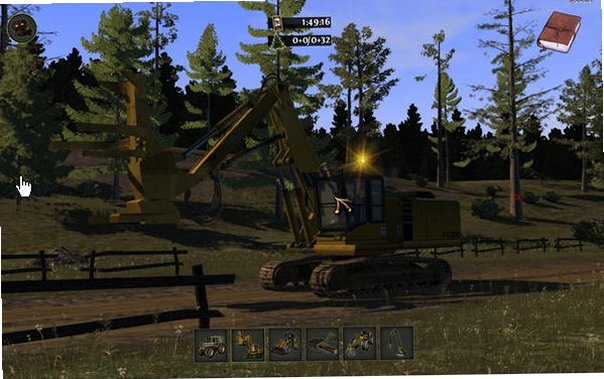 伐木工模拟2011 Woodcutter Simulator 2011截图1