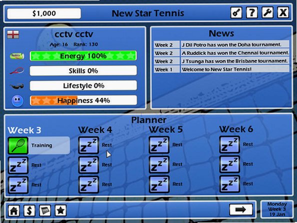 新星网球 New Star Tennis截图1