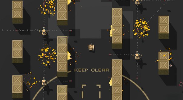 体素坦克(Voxel Tanks)绿色版截图0