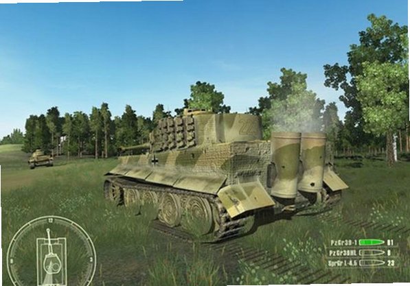 二战坦克:T-34对虎式截图2