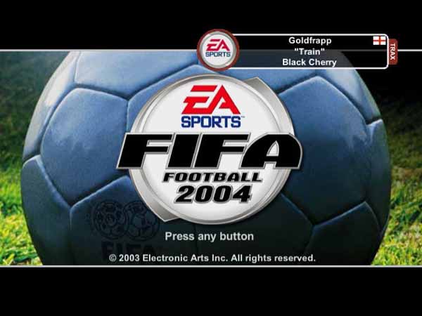 FIFA世界足球2004游戏截图