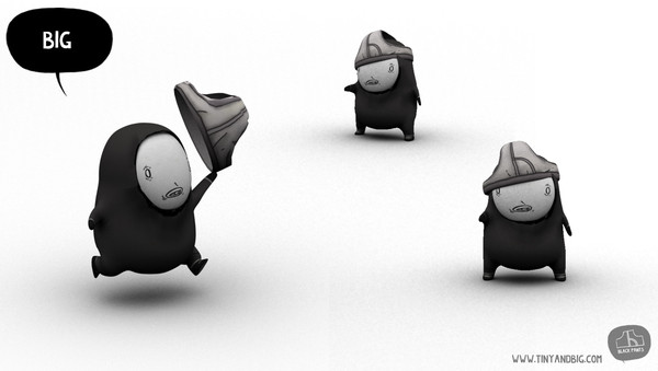 小小和大大冒险场景