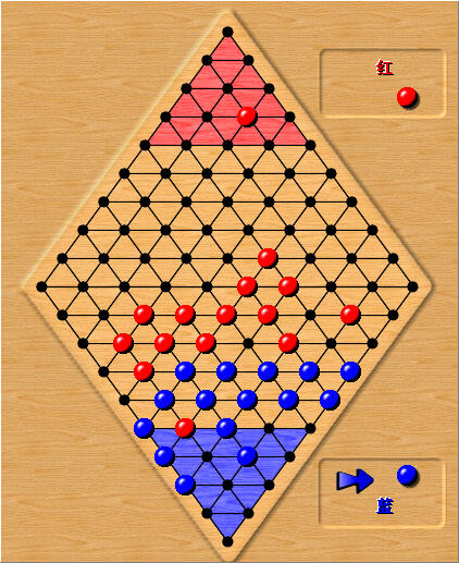 弹珠跳棋游戏截图